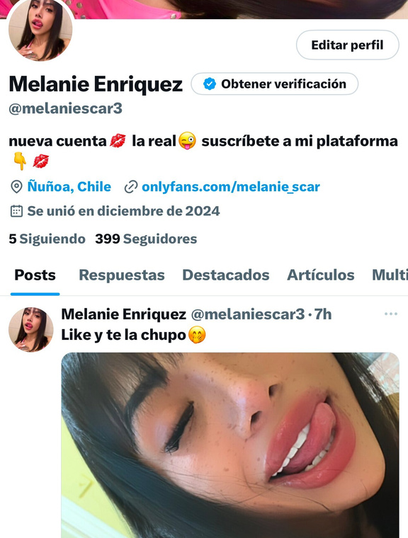 Melanie scarleth Onlyfans pictures